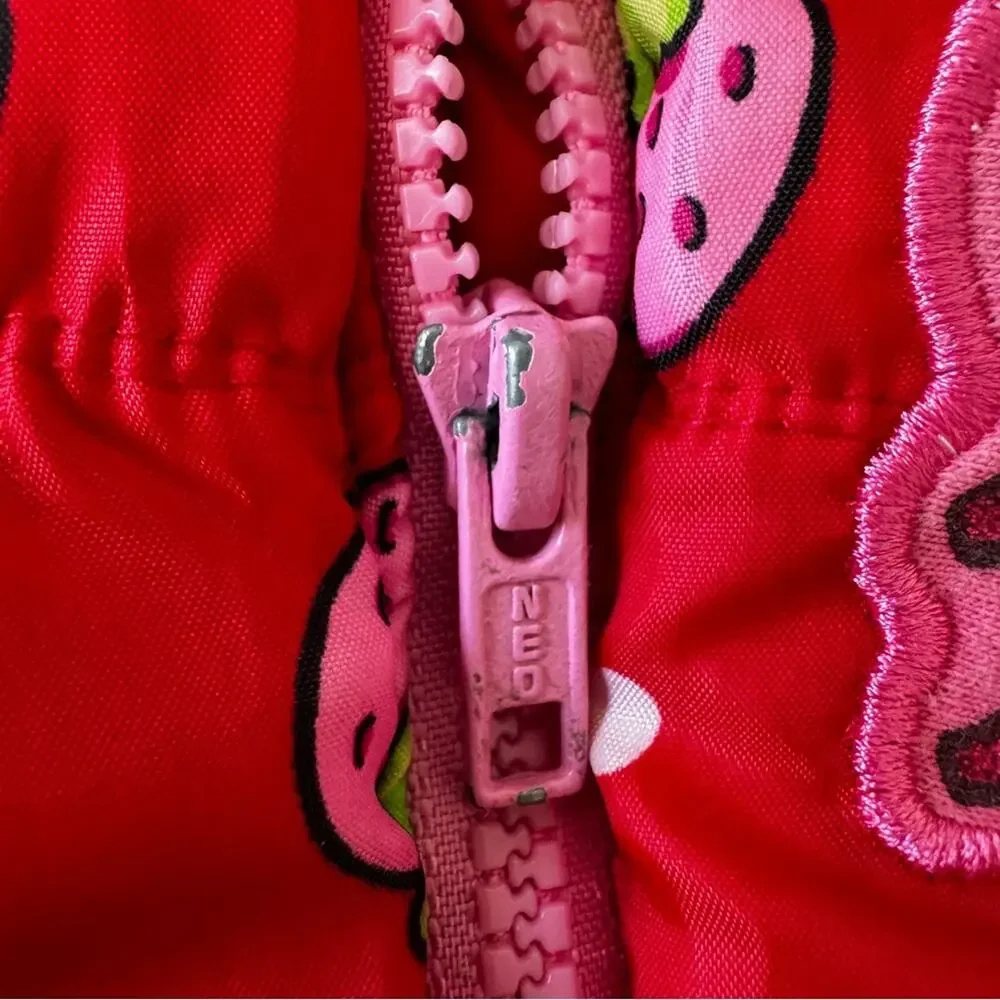 2014 Strawberry Shortcake XOXO Kids Red Strawberry Patterned Vest